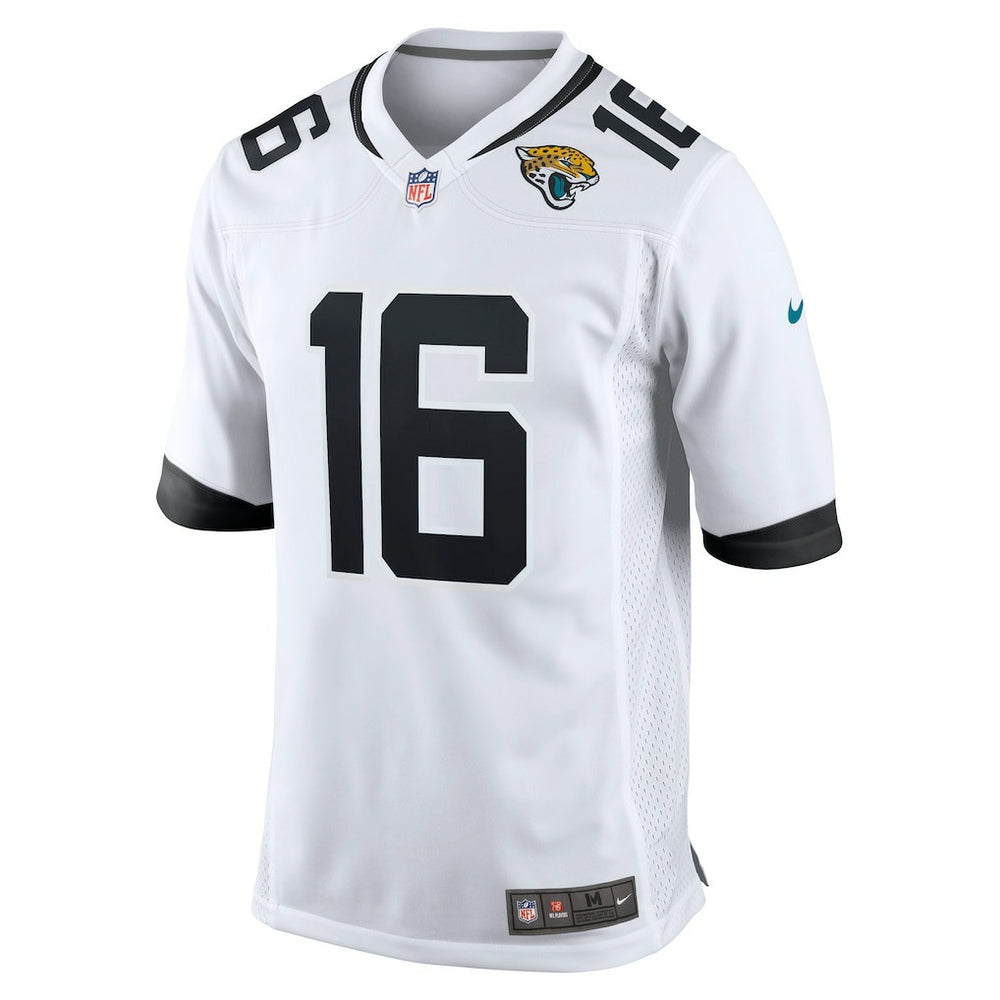 Jacksonville Jaguars Nike Trevor Lawrence  White Game Jersey