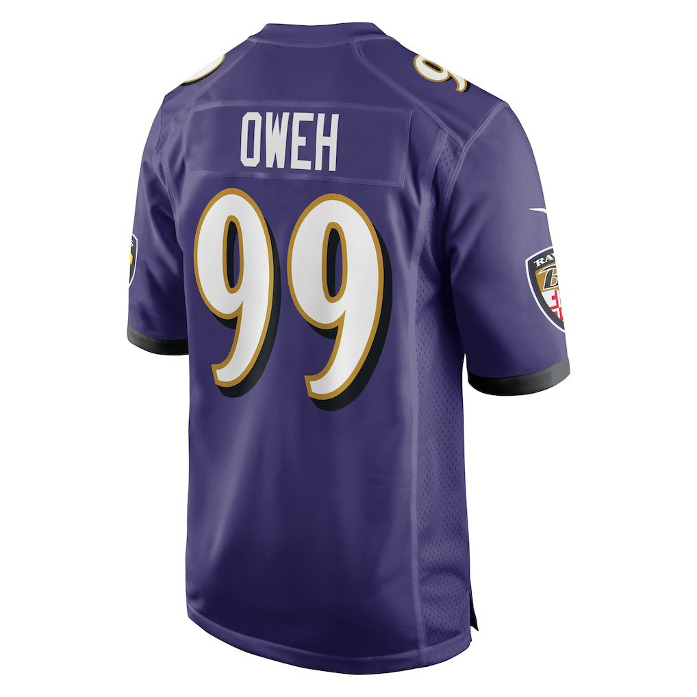 Baltimore Ravens Nike Odafe Oweh  Game Jersey