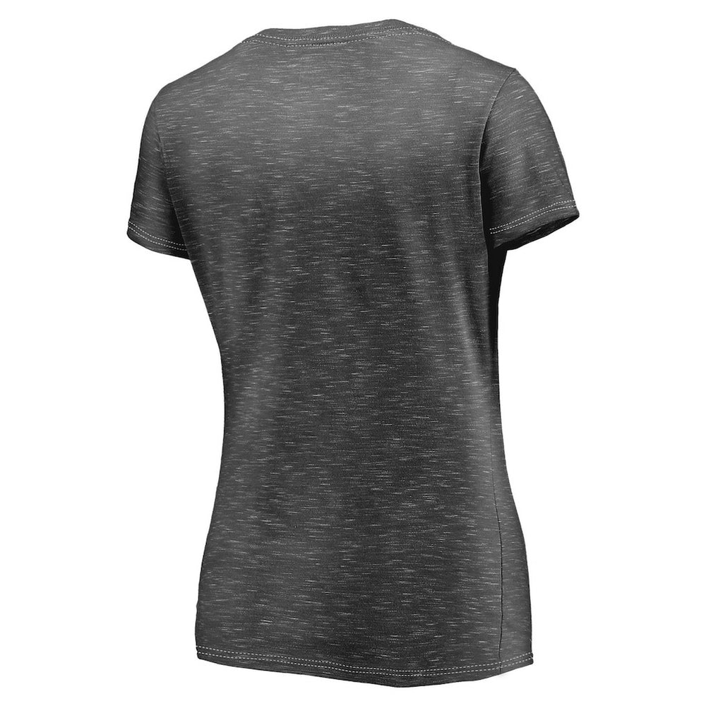Chicago Bulls Women's Double-Fade Space-Dye V-Neck T-Shirt sale Online