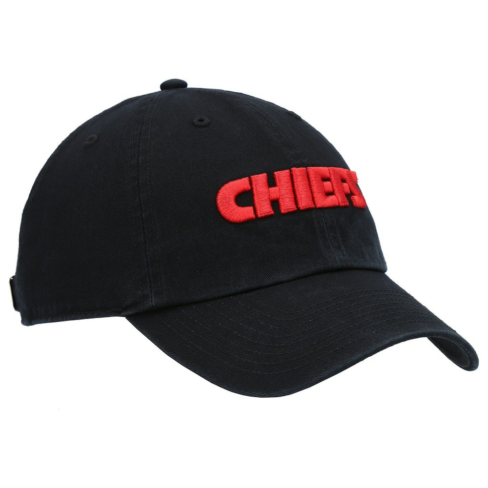 Kansas City Chiefs 47 brand '47 Clean Up Script Adjustable Hat