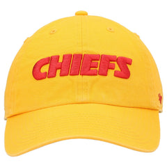 Kansas City Chiefs 47 brand '47 Clean Up Script Adjustable Hat
