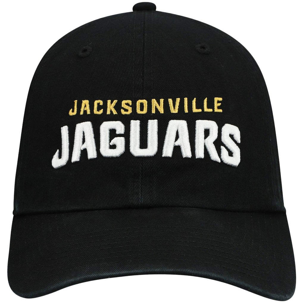 Jacksonville Jaguars 47 brand '47 Clean Up Script Adjustable Hat
