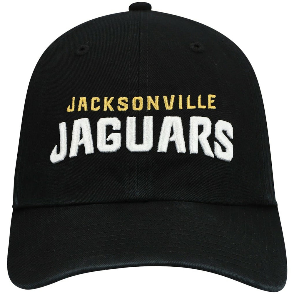Jacksonville Jaguars 47 brand '47 Clean Up Script Adjustable Hat