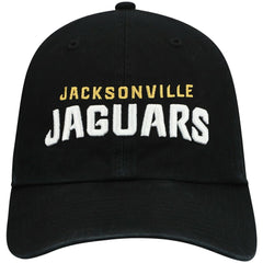 Jacksonville Jaguars 47 brand '47 Clean Up Script Adjustable Hat