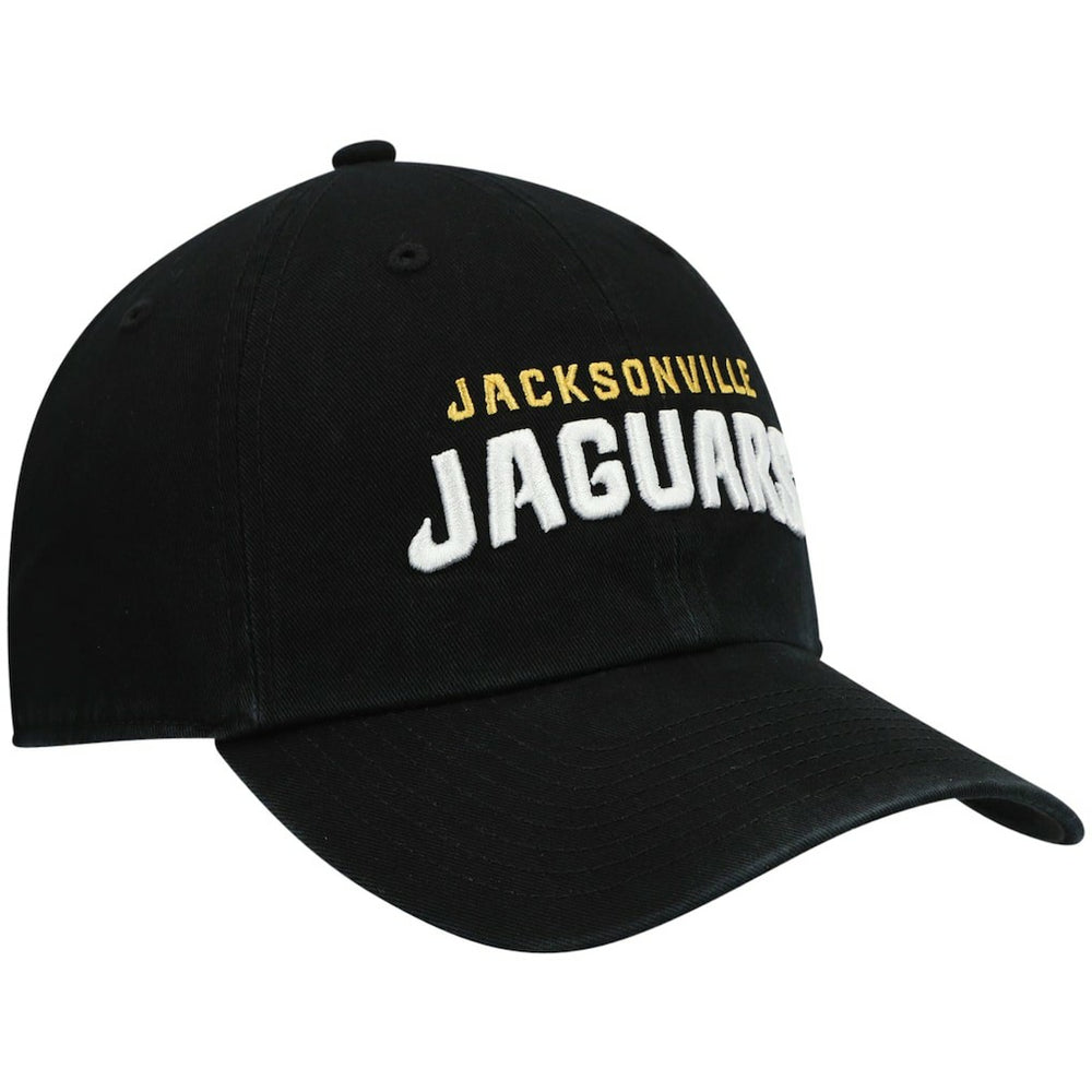 Jacksonville Jaguars 47 brand '47 Clean Up Script Adjustable Hat
