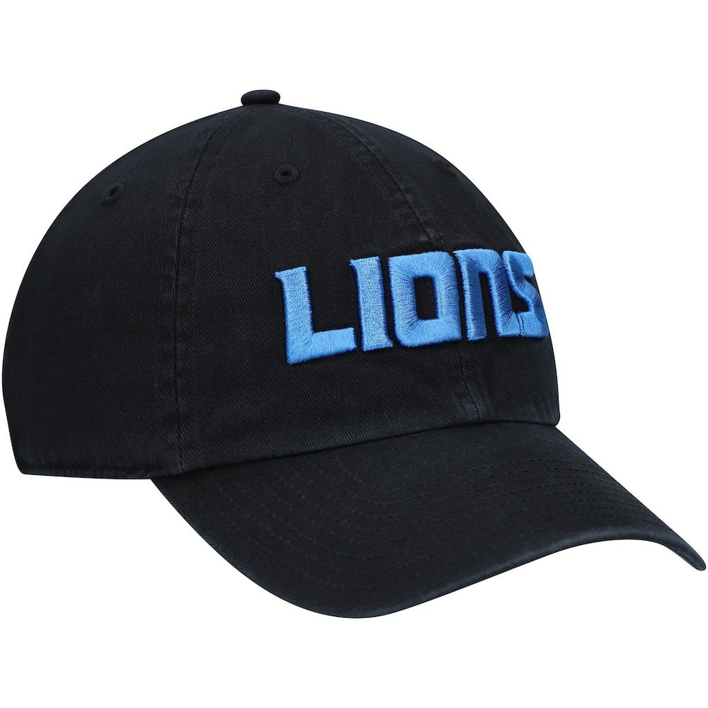 Detroit Lions 47 brand '47 Clean Up Script Adjustable Hat