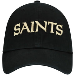 New Orleans Saints 47 brand '47 Clean Up Script Adjustable Hat