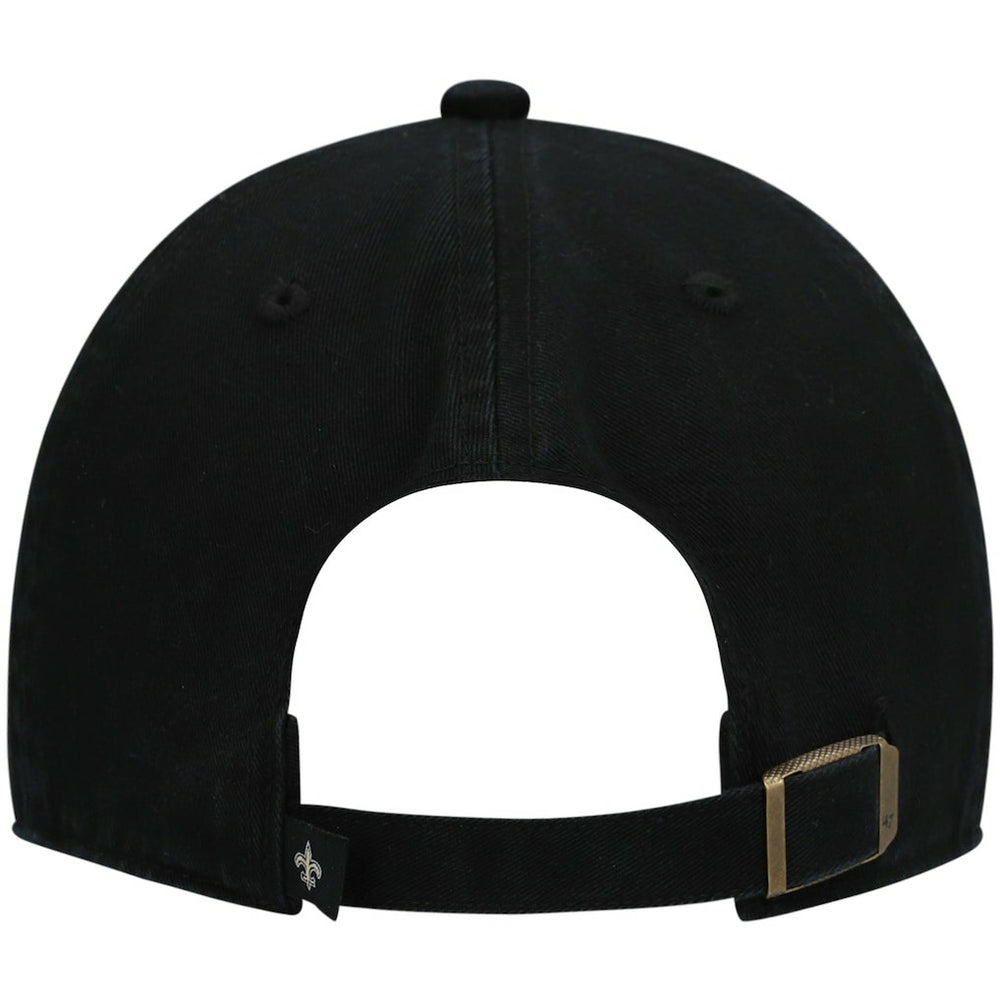 New Orleans Saints 47 brand '47 Clean Up Script Adjustable Hat