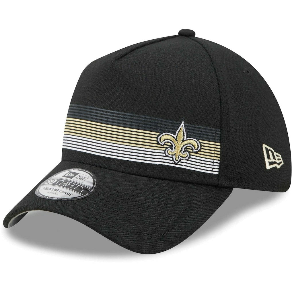 New Orleans Saints New Era Flawless Stripe 39THIRTY Flex Hat
