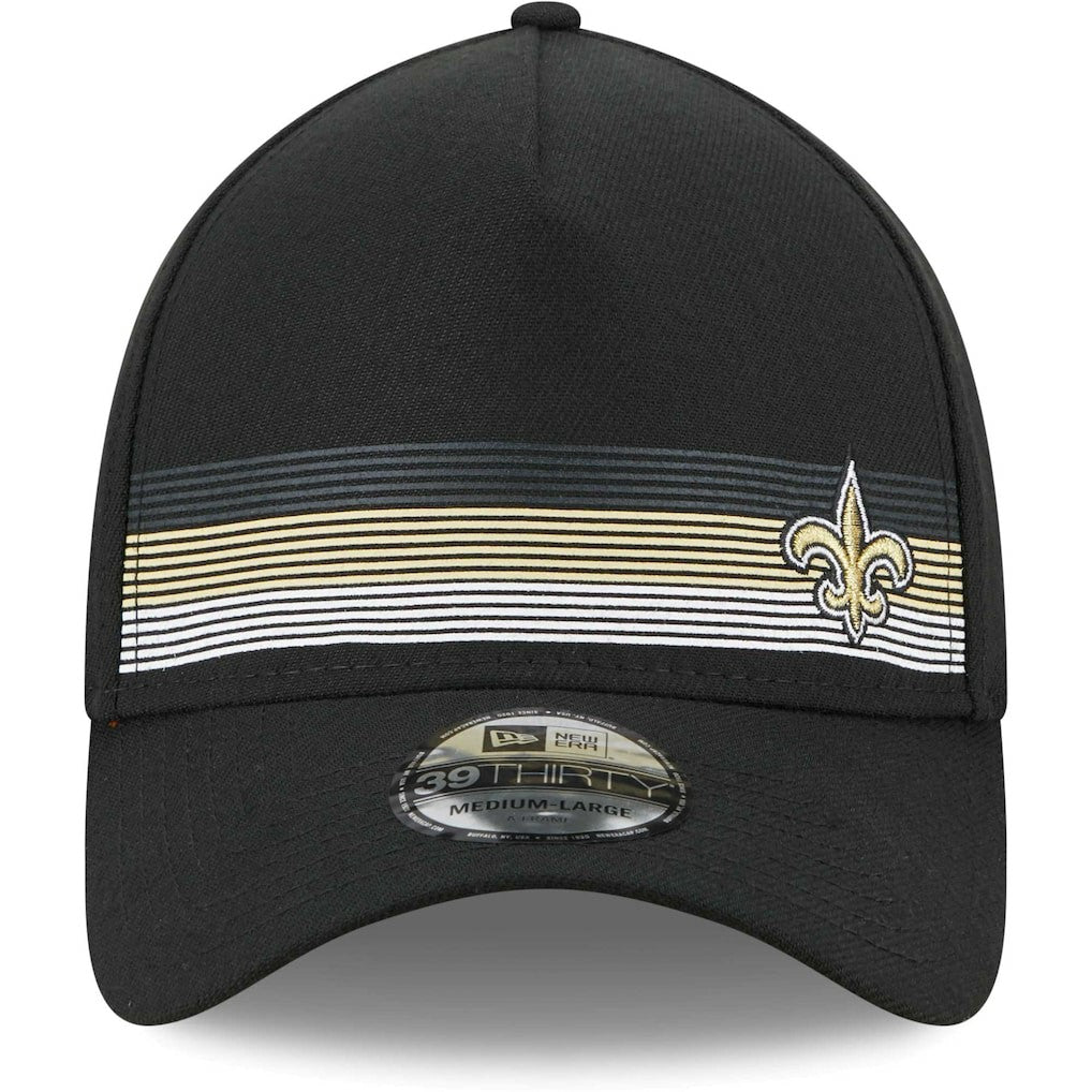 New Orleans Saints New Era Flawless Stripe 39THIRTY Flex Hat