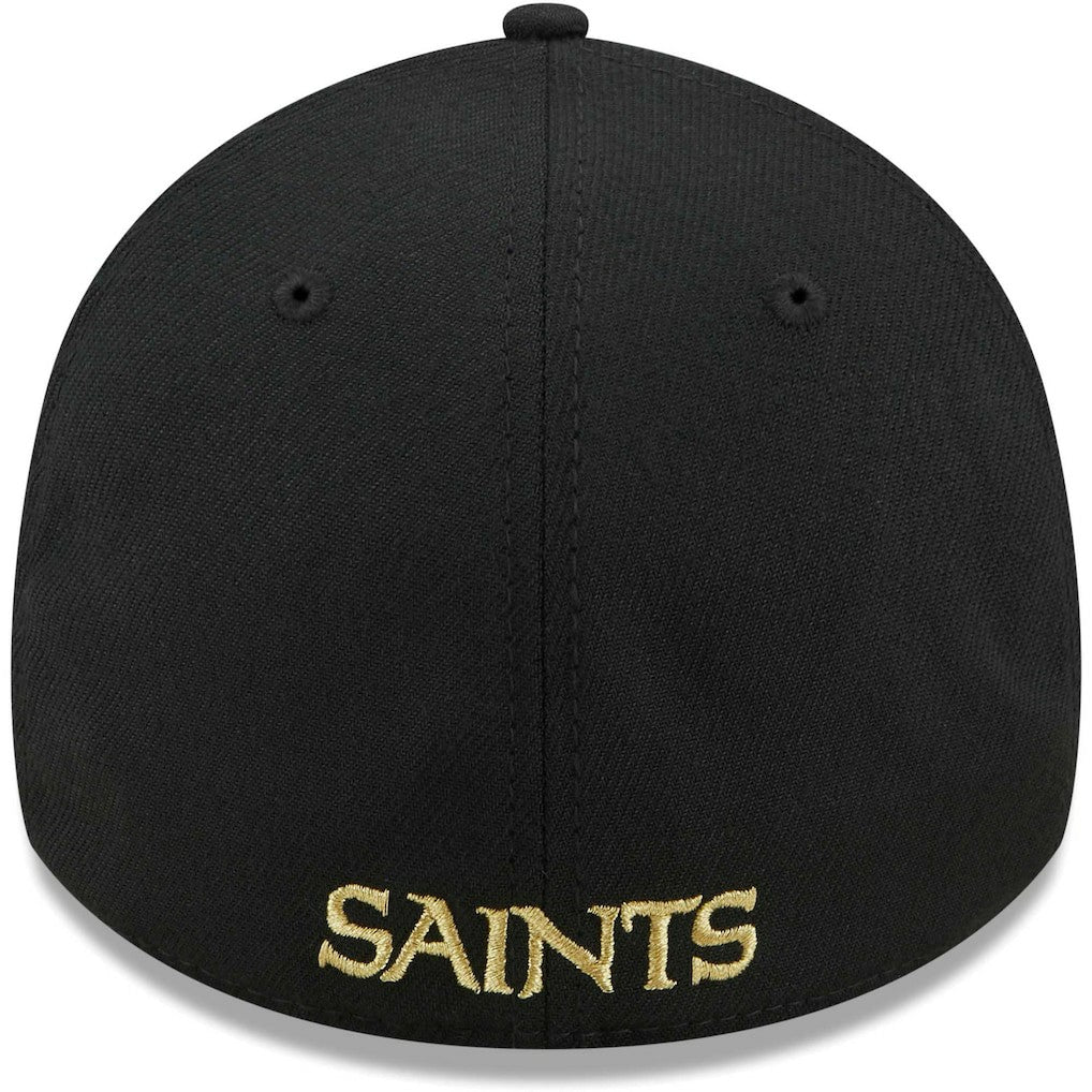 New Orleans Saints New Era Flawless Stripe 39THIRTY Flex Hat