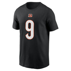 Cincinnati Bengals Nike Joe Burrow  Player Name & Number T-Shirt