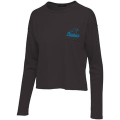 Carolina Panthers  Junk Food Women's Pocket Thermal Long Sleeve T-Shirt