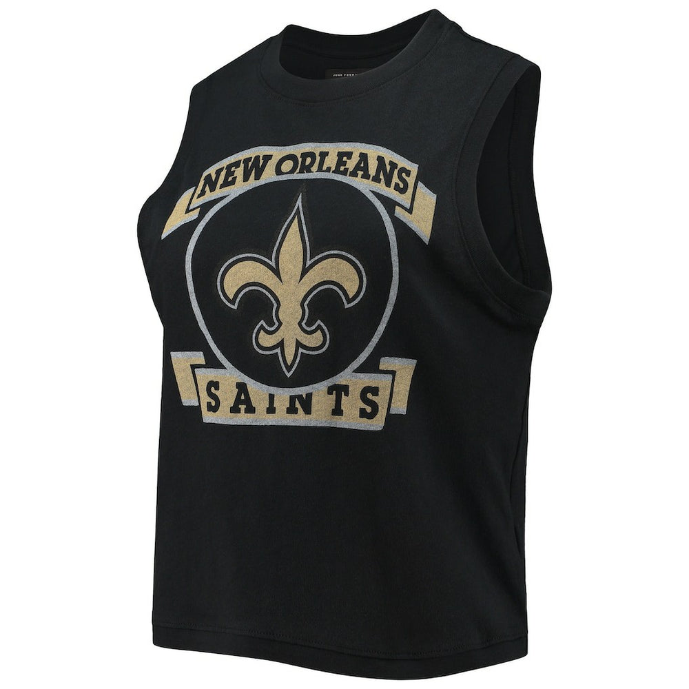 New Orleans Saints  Junk Food Women's Rib Ranger Muscle Tank Top