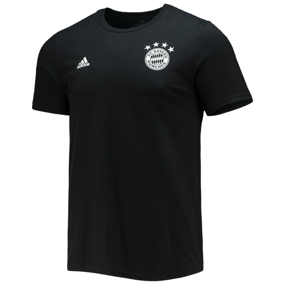 Serge Gnabry Bayern Munich Amplifier Name & Number T-Shirt Black - Adidas
