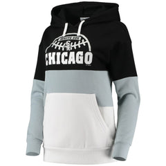 Chicago White Sox G-III Sports by Carl Banks Women's Block and Tackle Colorblock Pullover Hoodie | MLB US
