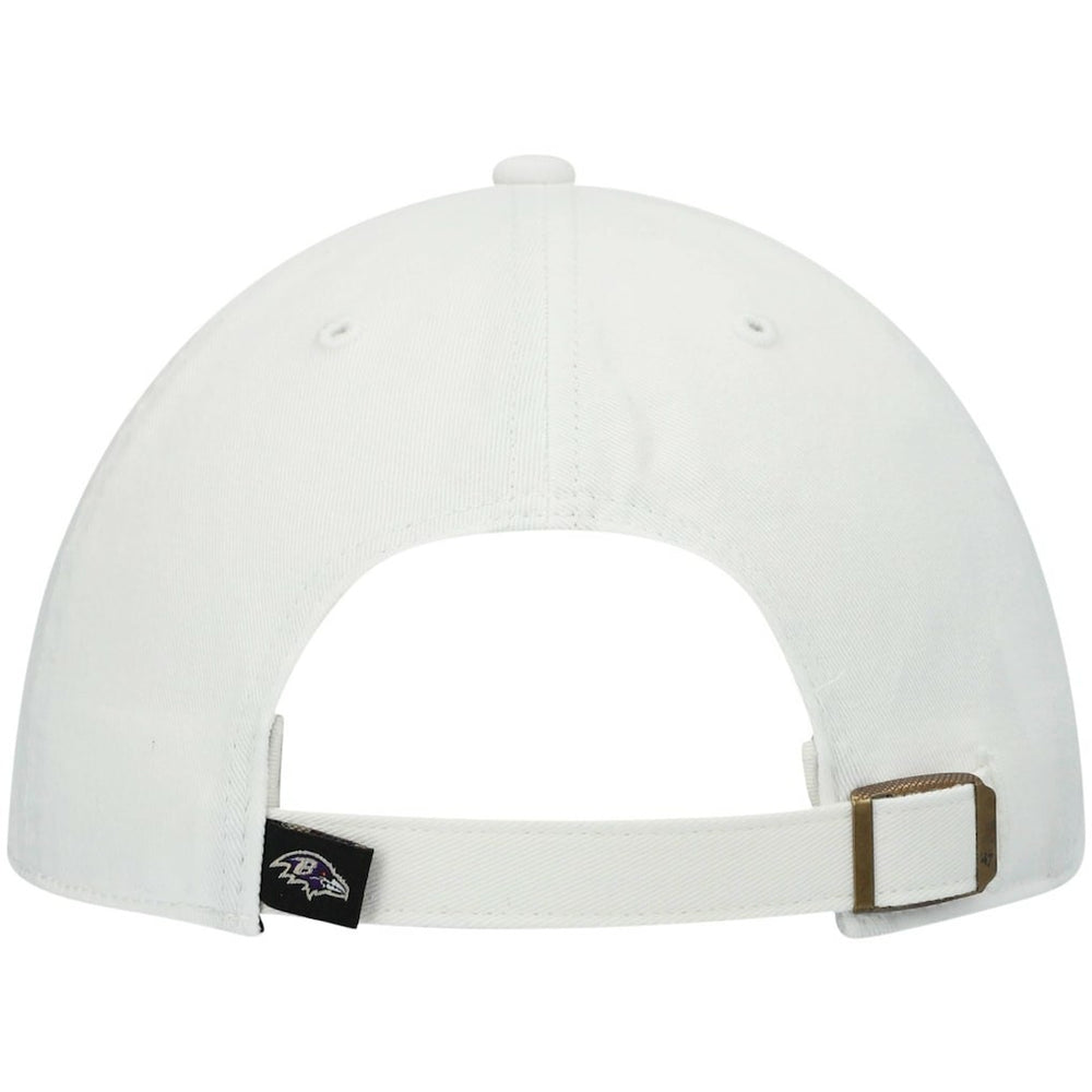 Baltimore Ravens 47 brand '47 Clean Up Adjustable Hat