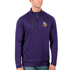Minnesota Vikings  Antigua Generation Quarter-Zip Pullover Jacket
