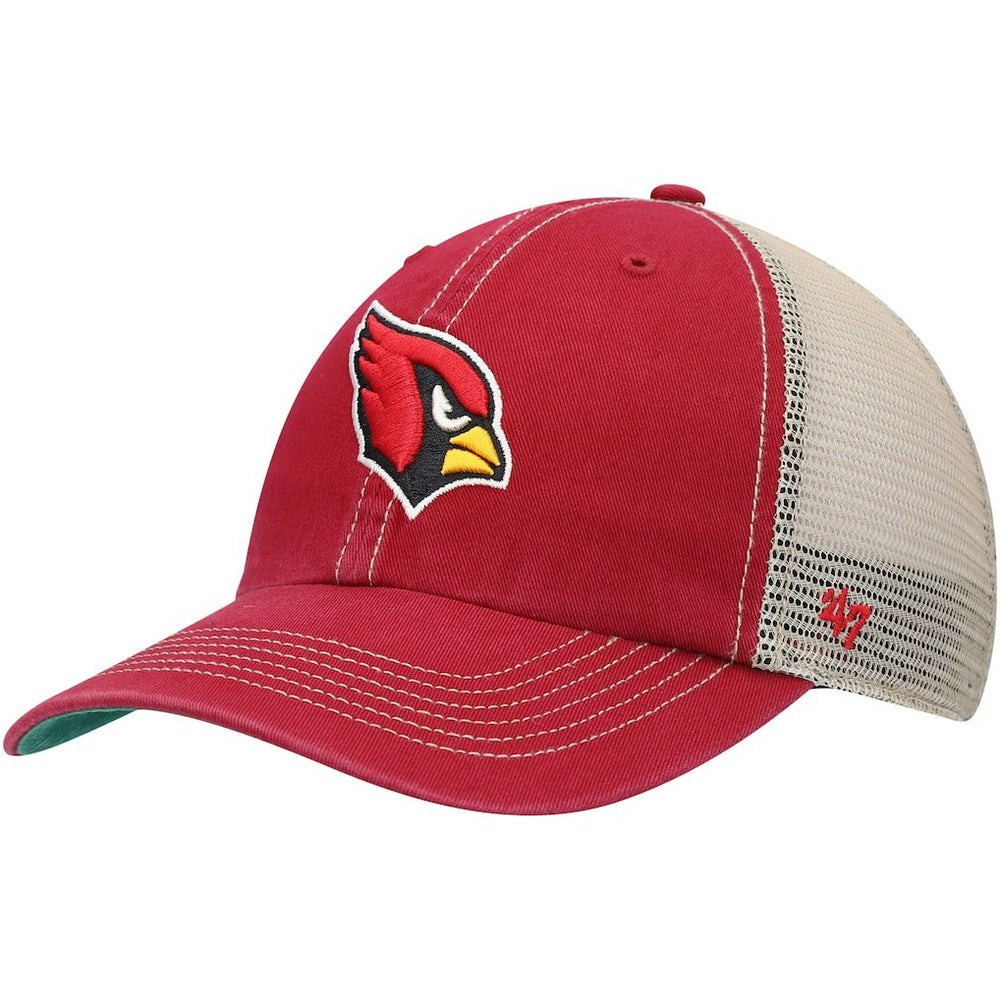 Arizona Cardinals 47 brand '47 Trawler Trucker Clean Up Snapback Hat