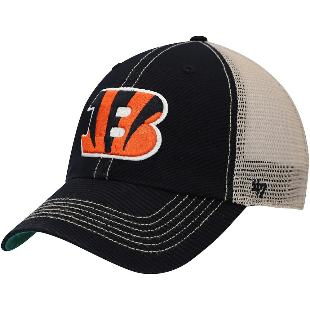 Cincinnati Bengals 47 brand '47 Trawler Trucker Clean Up Snapback Hat