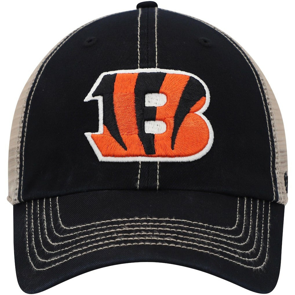 Cincinnati Bengals 47 brand '47 Trawler Trucker Clean Up Snapback Hat