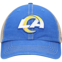 Los Angeles Rams 47 brand '47 LA Trawler Trucker Clean Up Snapback Hat