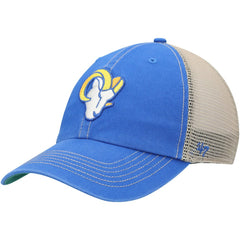 Los Angeles Rams 47 brand '47 Head Trawler Trucker Clean Up Snapback Hat