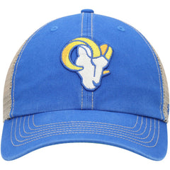 Los Angeles Rams 47 brand '47 Head Trawler Trucker Clean Up Snapback Hat