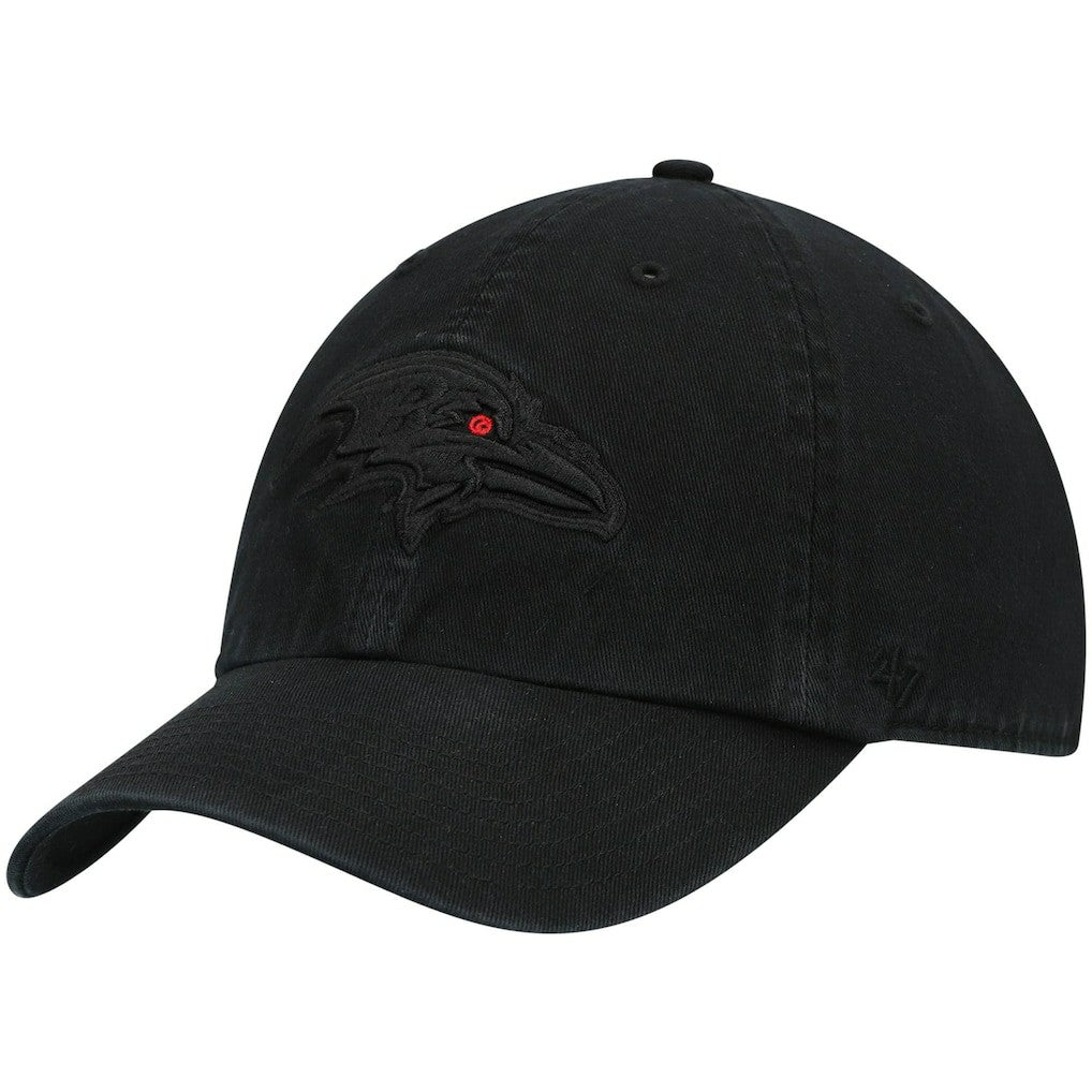 Baltimore Ravens 47 brand '47 Team Tonal Clean Up Adjustable Hat