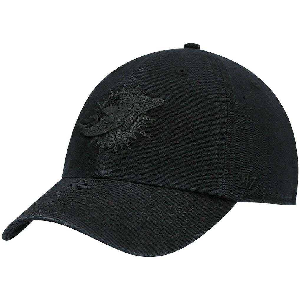 Miami Dolphins 47 brand '47 Team Tonal Clean Up Adjustable Hat
