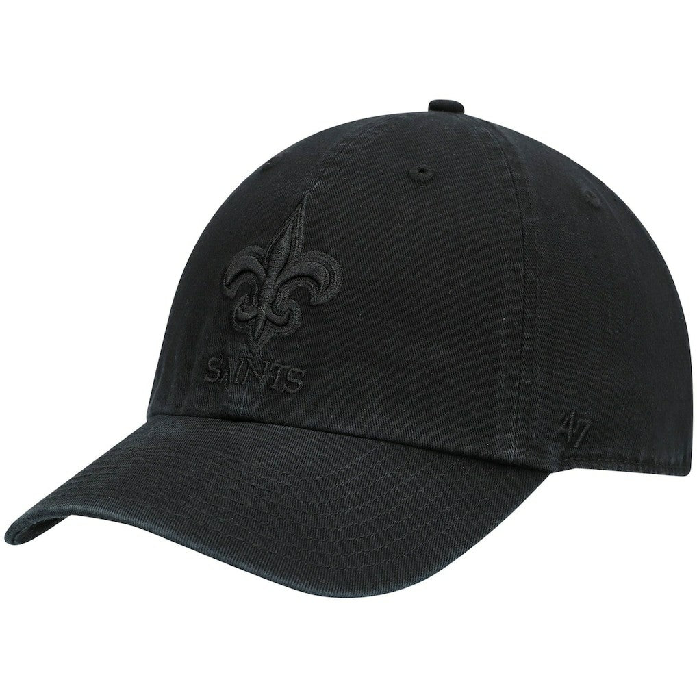 New Orleans Saints 47 brand '47 Team Tonal Clean Up Adjustable Hat