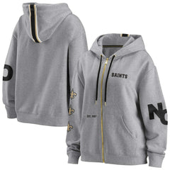 New Orleans Saints  WEAR by Erin Andrews Women's Full-Zip Hoodie
