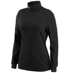 New Orleans Saints  WEAR by Erin Andrews Women's Long Sleeve Tri-Blend Turtleneck T-Shirt