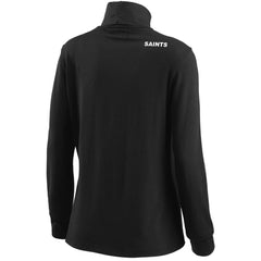 New Orleans Saints  WEAR by Erin Andrews Women's Long Sleeve Tri-Blend Turtleneck T-Shirt