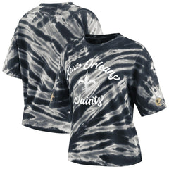 New Orleans Saints  WEAR by Erin Andrews Women's Tie-Dye T-Shirt