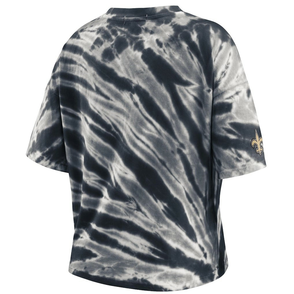 New Orleans Saints  WEAR by Erin Andrews Women's Tie-Dye T-Shirt