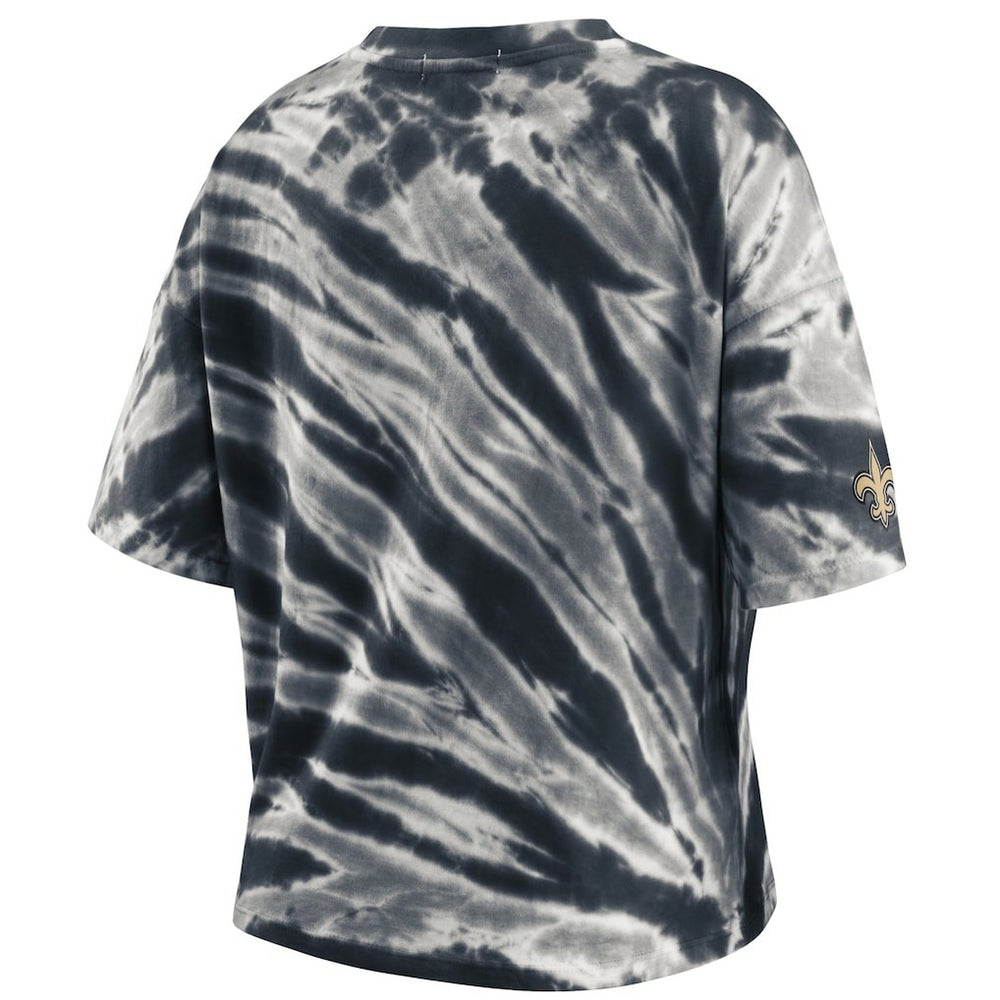New Orleans Saints  WEAR by Erin Andrews Women's Tie-Dye T-Shirt