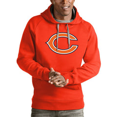 Chicago Bears  Antigua Logo Victory Pullover Hoodie
