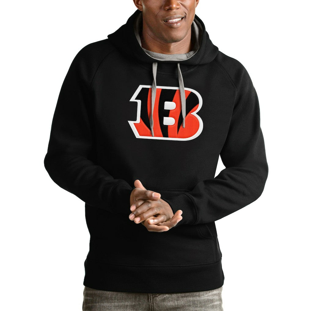 Cincinnati Bengals  Antigua Victory Pullover Hoodie