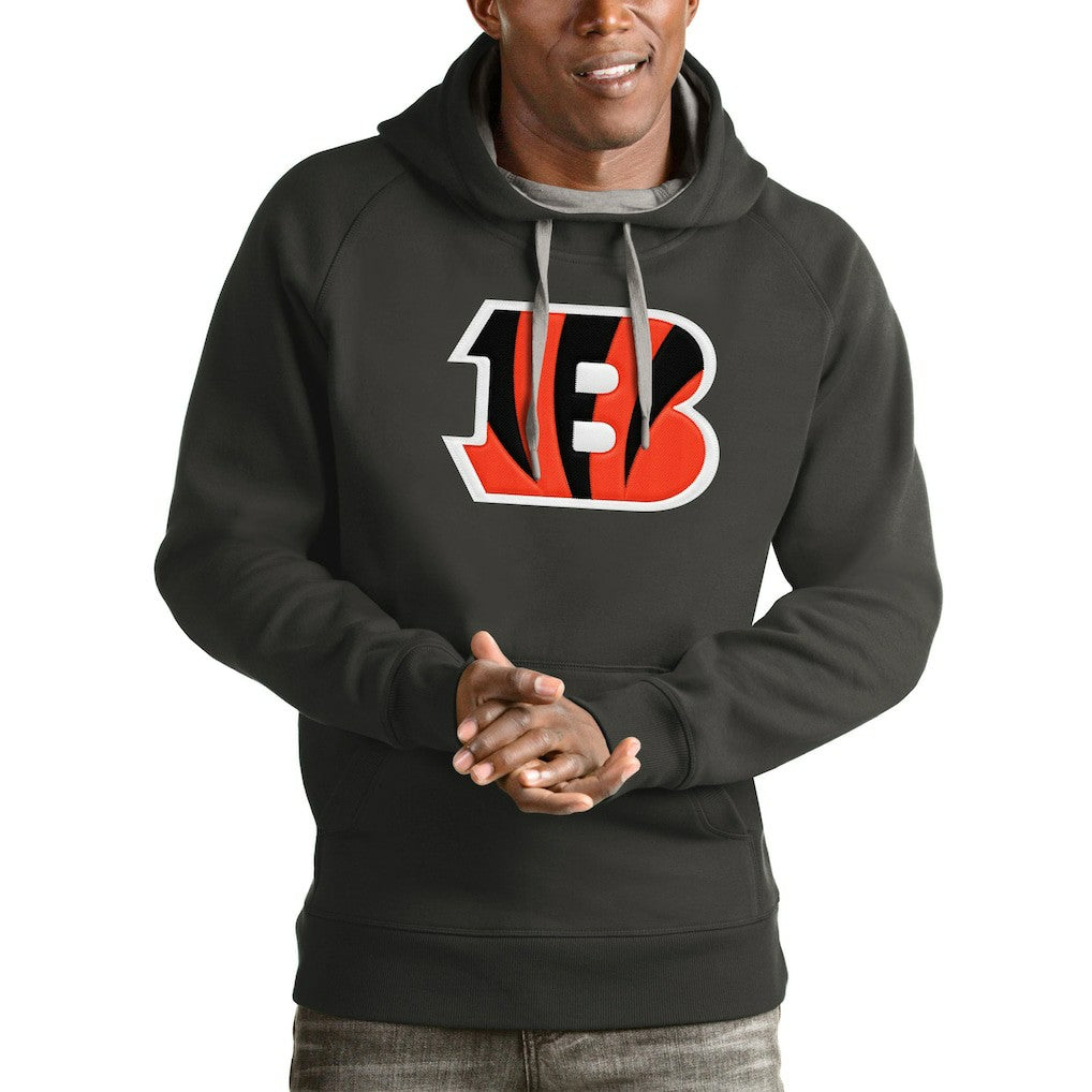 Cincinnati Bengals  Antigua Victory Pullover Hoodie