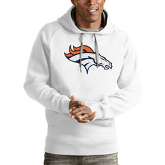 Denver Broncos  Antigua Victory Pullover Hoodie