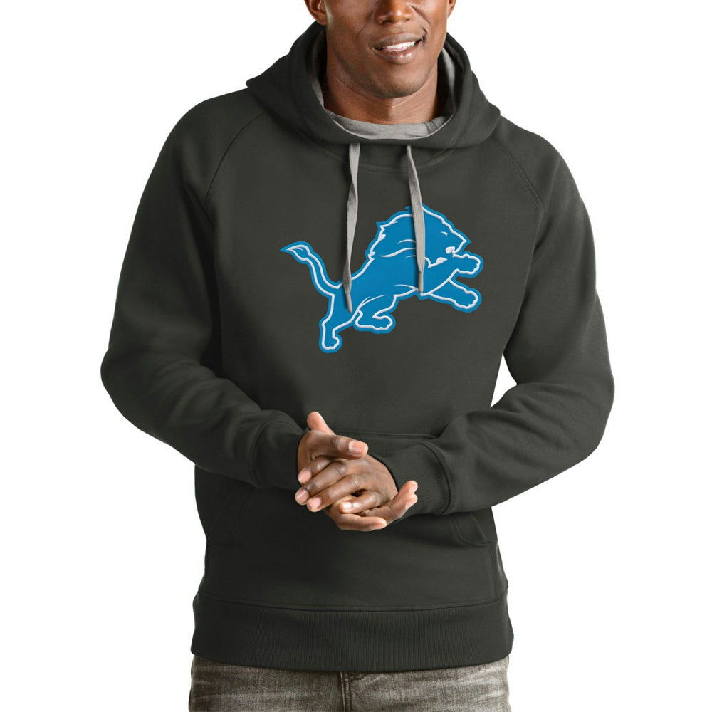 Detroit Lions  Antigua Victory Pullover Hoodie
