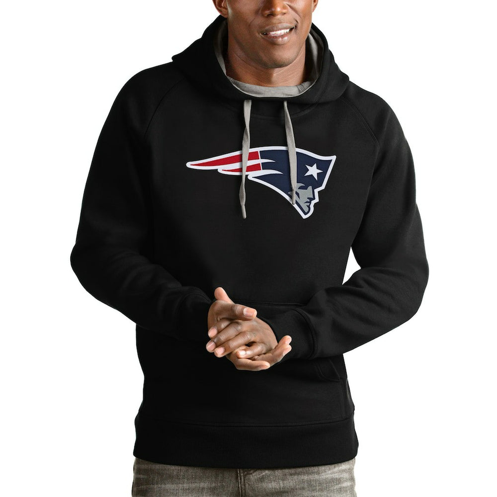 New England Patriots  Antigua Victory Pullover Hoodie
