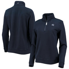 Dallas Cowboys  Vineyard Vines Women's Shep Shirt Quarter-Zip Sweatshirt