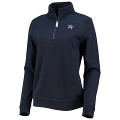 Dallas Cowboys  Vineyard Vines Women's Shep Shirt Quarter-Zip Sweatshirt