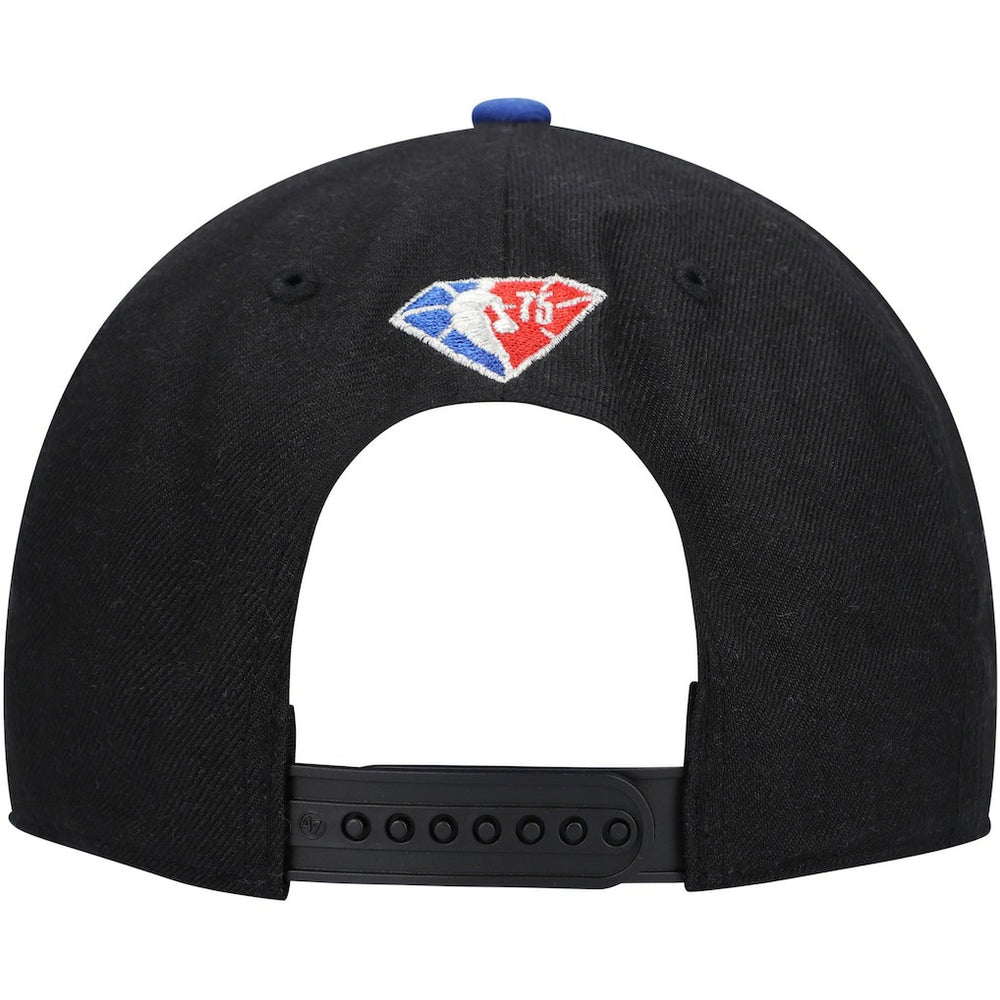 Philadelphia 76ers '47 75th Anniversary Carat Captain Snapback Hat On Sale