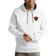 Chicago Bears  Antigua Logo Victory Pullover Hoodie