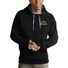 Los Angeles Chargers  Antigua Logo Victory Pullover Hoodie