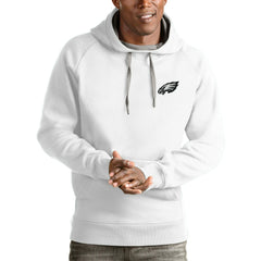 Philadelphia Eagles  Antigua Logo Victory Pullover Hoodie