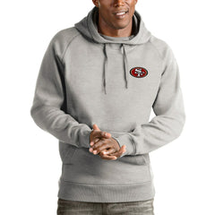 San Francisco 49ers  Antigua Logo Victory Pullover Hoodie